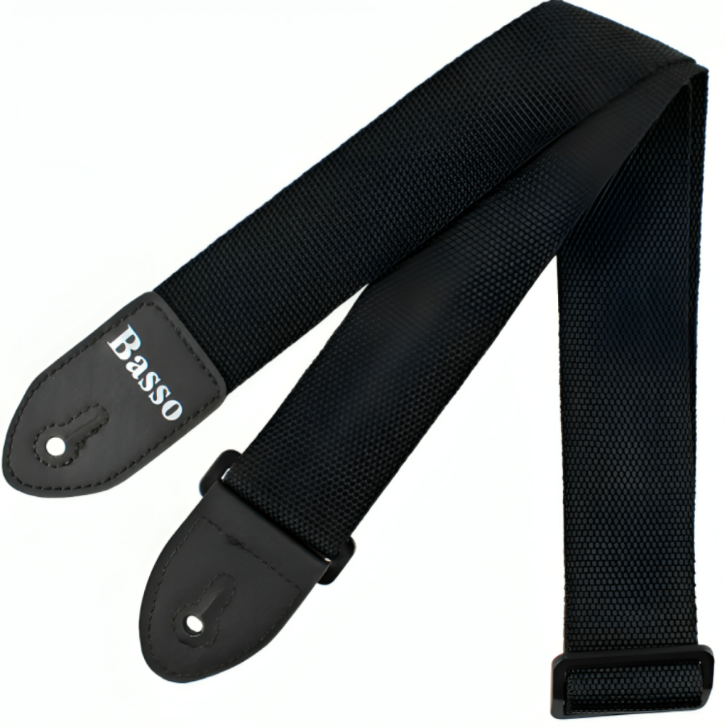 Correia Basso Ny-01 Basica Nylon Preta Para Vioão,Guitarra E Baixo em Oferta na Shopee