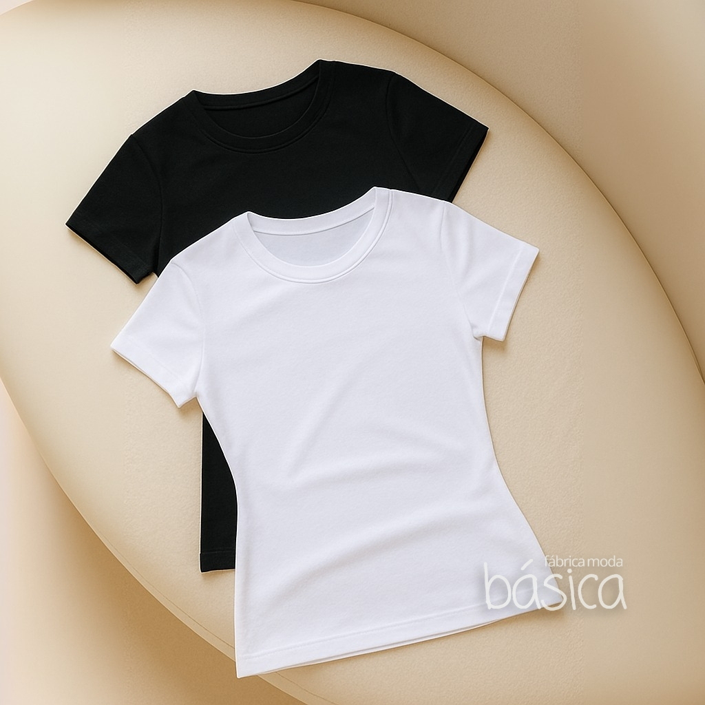 Blusa academia básica dia a dia suplex premium manguinha forro duplo