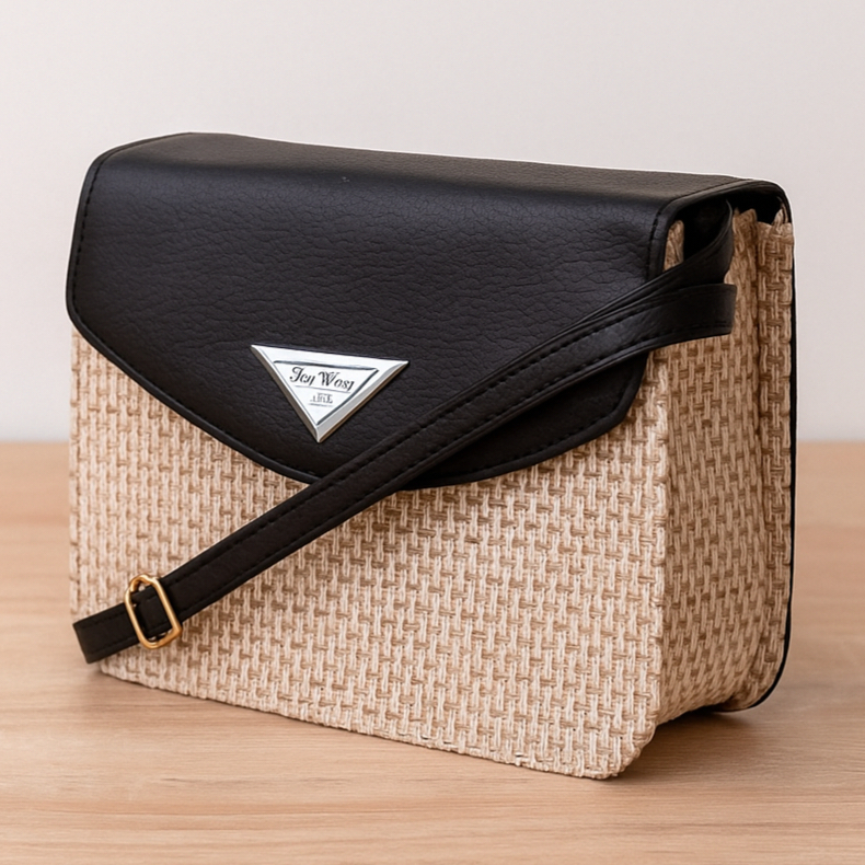 Bolsa Feminina Transversal Balada Califórnia Palha