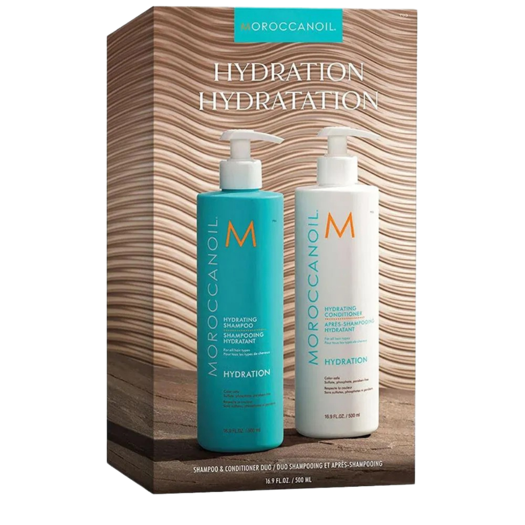 Kit Moroccanoil Duo Hidratação- Shampoo e Condicionador 500Ml
