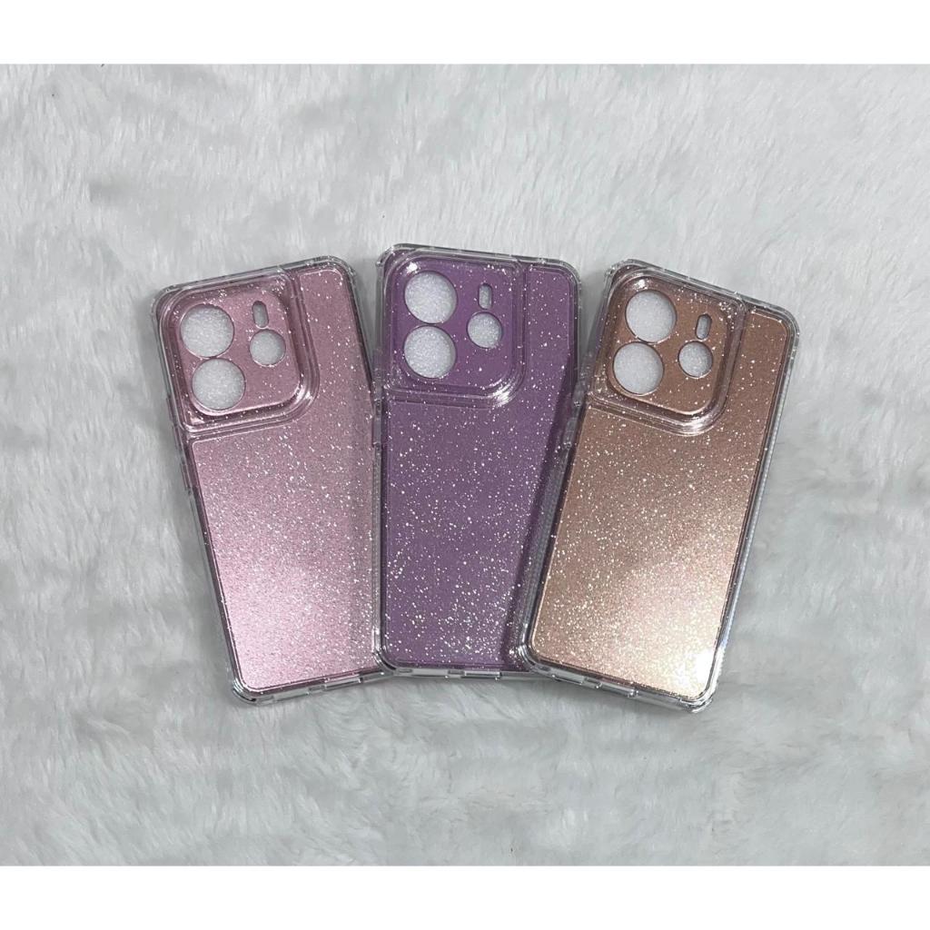 Kit capa space brilho + película de ceramica para Redmi Note 14 4G Ou apenas capinha gliter em Oferta na Shopee