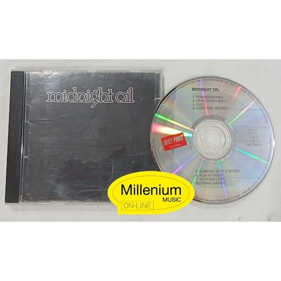 CD Midnight Oil  Midnight Oil 1978 Original Gravadora Colecionador Ótimoi Estado