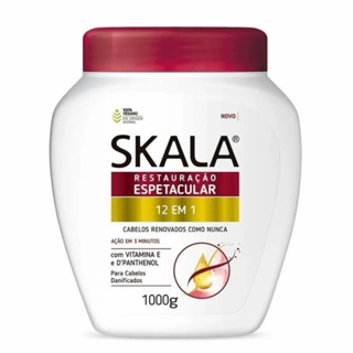 Skala - Restauracao - Creme de Tratamento 12 em 1 (1000 Gr) - (12 in 1 Treatment Cream Net 33.81 Oz) em Oferta na Shopee