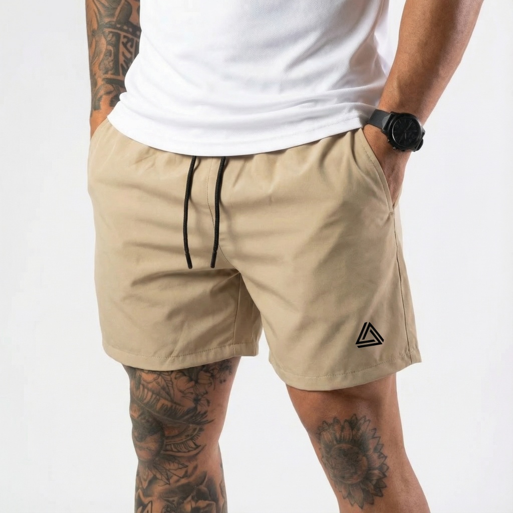 Bermuda Masculina Casual Basic Tactel Premium Original Chief Bolsos Laterais P ao G2 Secagem Rápida em Oferta na Shopee