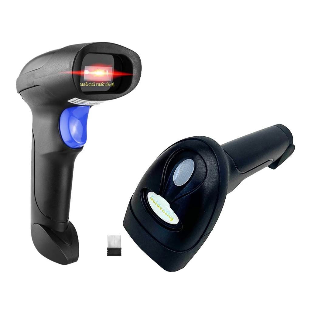 Leitor Qr Code Código De Barras Com Fio 1.8m Usb 2,0 / SEM Fio Passa EAN Danfe 1D 2D