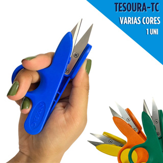 Tesoura de Arremate Profissional 12cm Para Costura Bordado Corte de Linha Artesanato DIY - SH em Oferta na Shopee