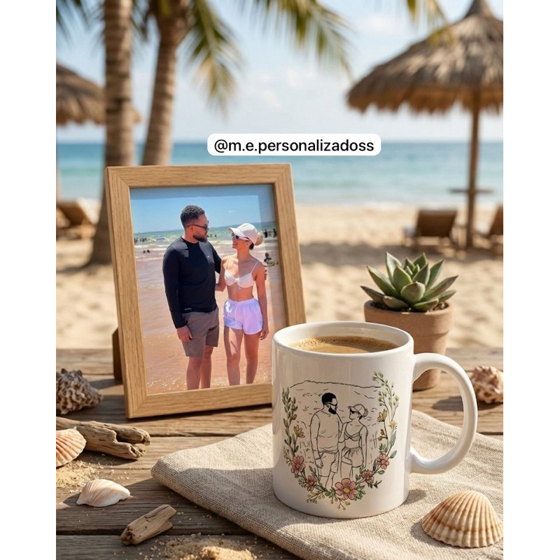 CANECA PERSONALIZADA COM DESENHO FEITO A MÃO, ALÉM DA IMAGEM NA CANECA, GANHARÁ EM PDF.