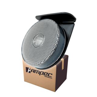 Lanterna Lateral LED Para Caminhão Reboque Randon Guerra Facchini Bivolt Cristal Com Suporte em Oferta na Shopee