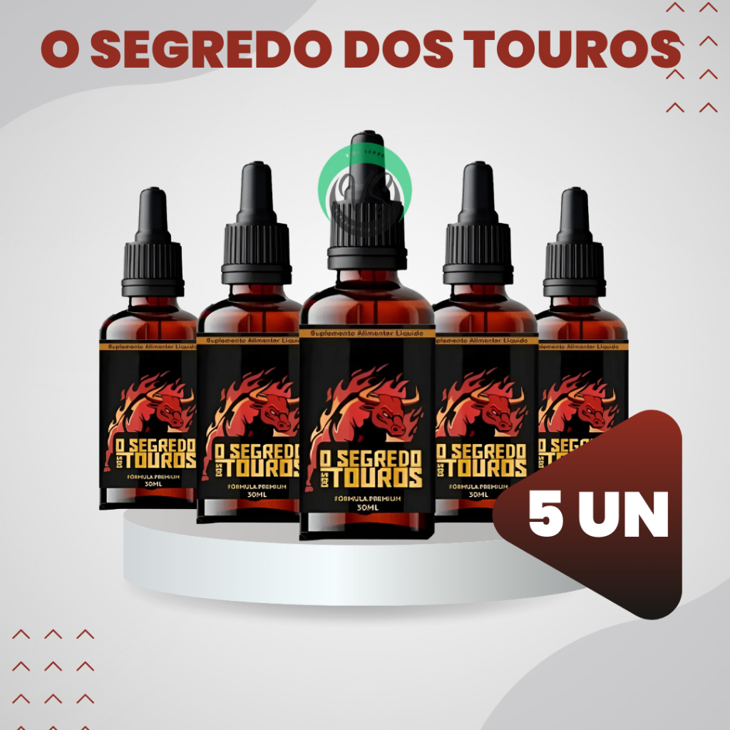 Mega Oferta O Segredo dos Touros Original 30ML