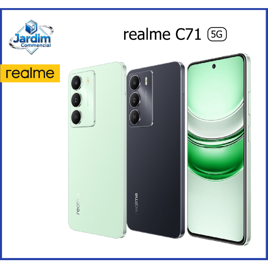 Celular Realme C71 5G RMX5303 8GB de RAM / 256GB / Tela 6.67" / Dual Sim NFC
