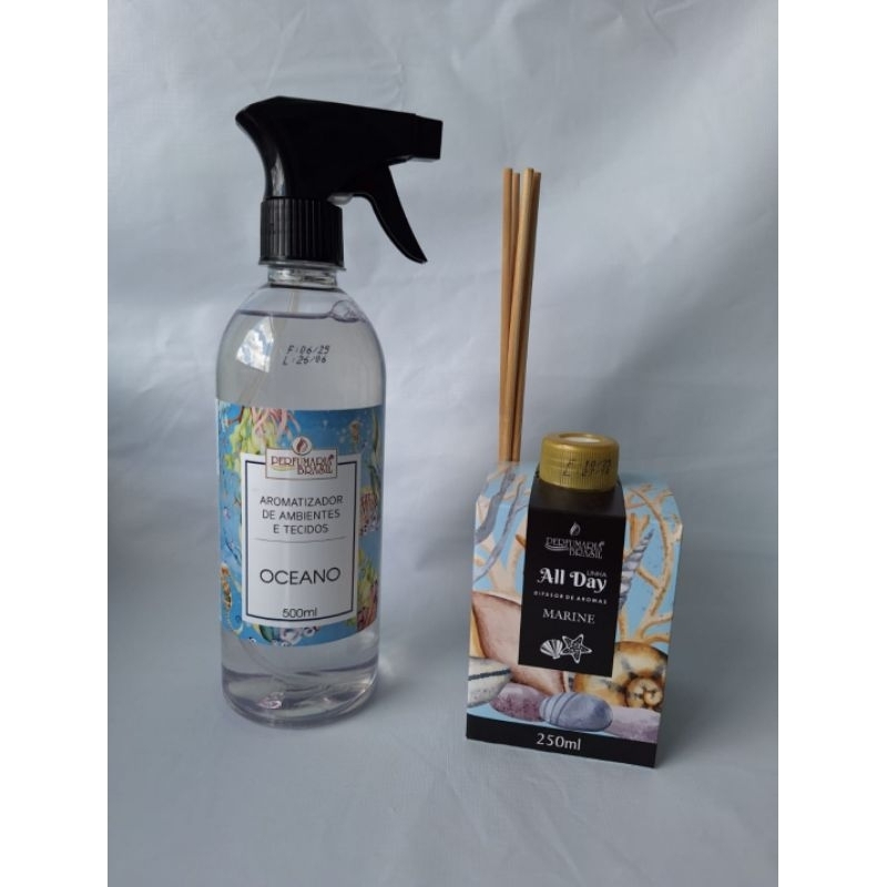 Kit Aromatizador + Difussor All Day Com Caixa