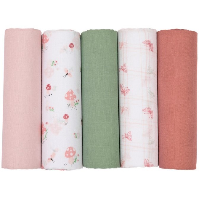 Fralda Soft Premium Papi Baby Bainha 78x78cm 5 Un em Oferta na Shopee