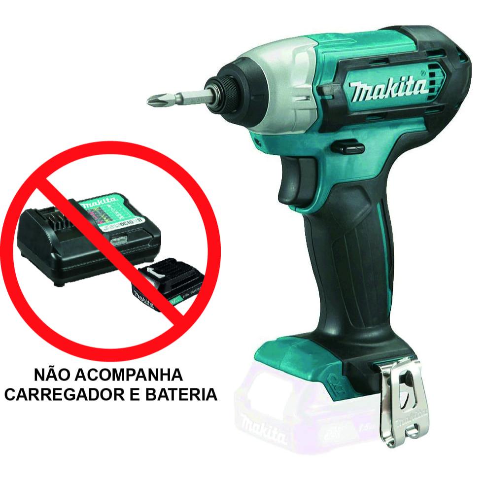 Parafusadeira de Impacto à Bateria 12V CXT Makita TD110DZ Parafusadeira Makita à Bateria 12v CXT em Oferta na Shopee