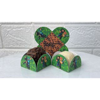 50 Forminhas para Doces Minecraft – Decoração de Festa Infantil, Lembrancinhas e Aniversário em Oferta na Shopee