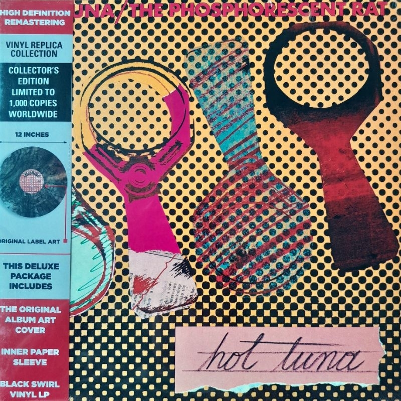 Hot Tuna-The Phosphorescent-lp importado gatefold-LACRADO- edição limitada-vinil-Jefferson Airplane