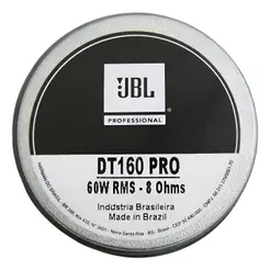 Driver Jbl Dt160 Pro Selenium 60w Rms 8 Ohms Original