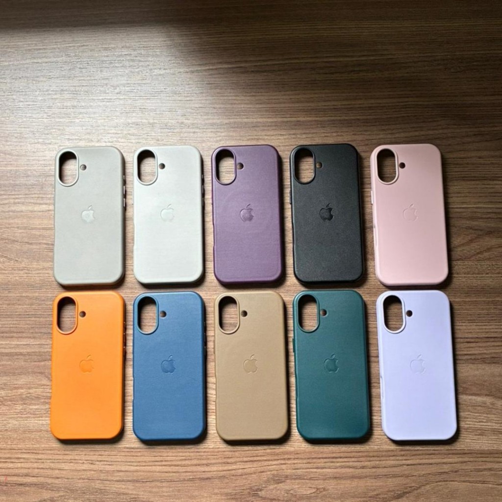 Capinha Couro Luxo iPhone17  MagSafe compatível Apple