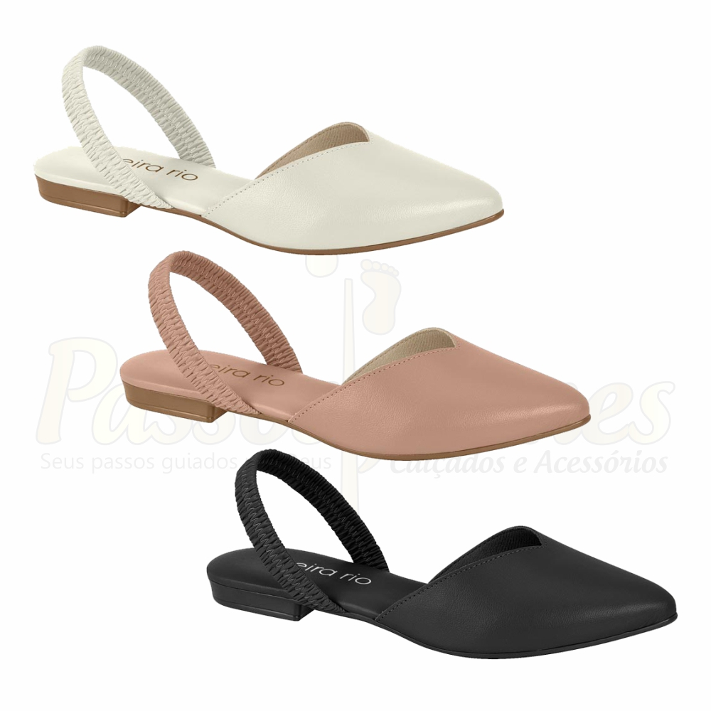 Mule Rasteirinha c/ Elástico Beira Rio - 4134.446