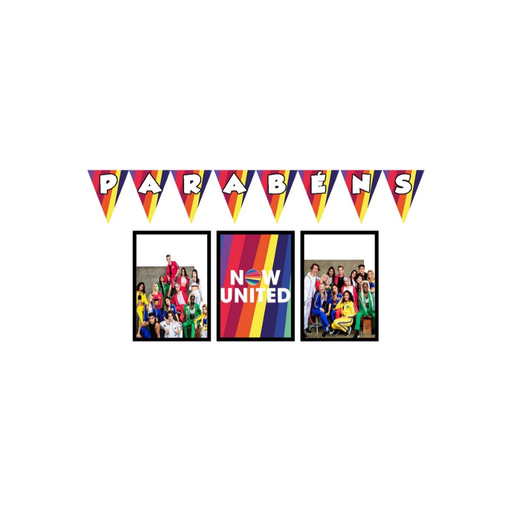 Bandeirola / Pôsteres - Now United