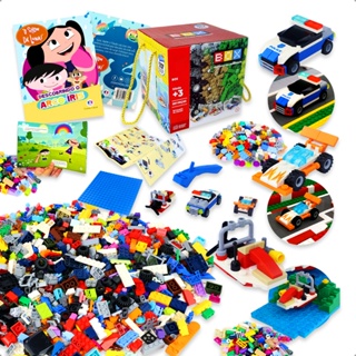 Bloco De Construção Compatível com LEG Conjunto De Tijolos caixa 528 peças presente carros em Oferta na Shopee