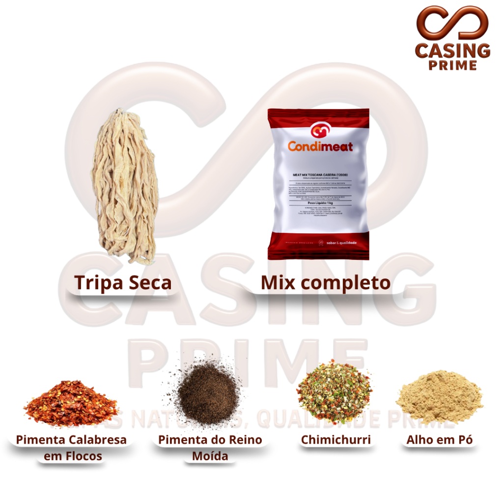 Kit Completo para fazer Linguiça Artesanal Toscana para INICIANTE - Fácil, Prático e Saboroso! em Oferta na Shopee