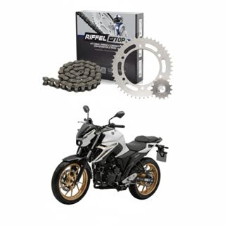 Kit Relação Tração Transmissão Fazer 250 2018 a 2025 C/ Retentor Original Riffel em Oferta na Shopee