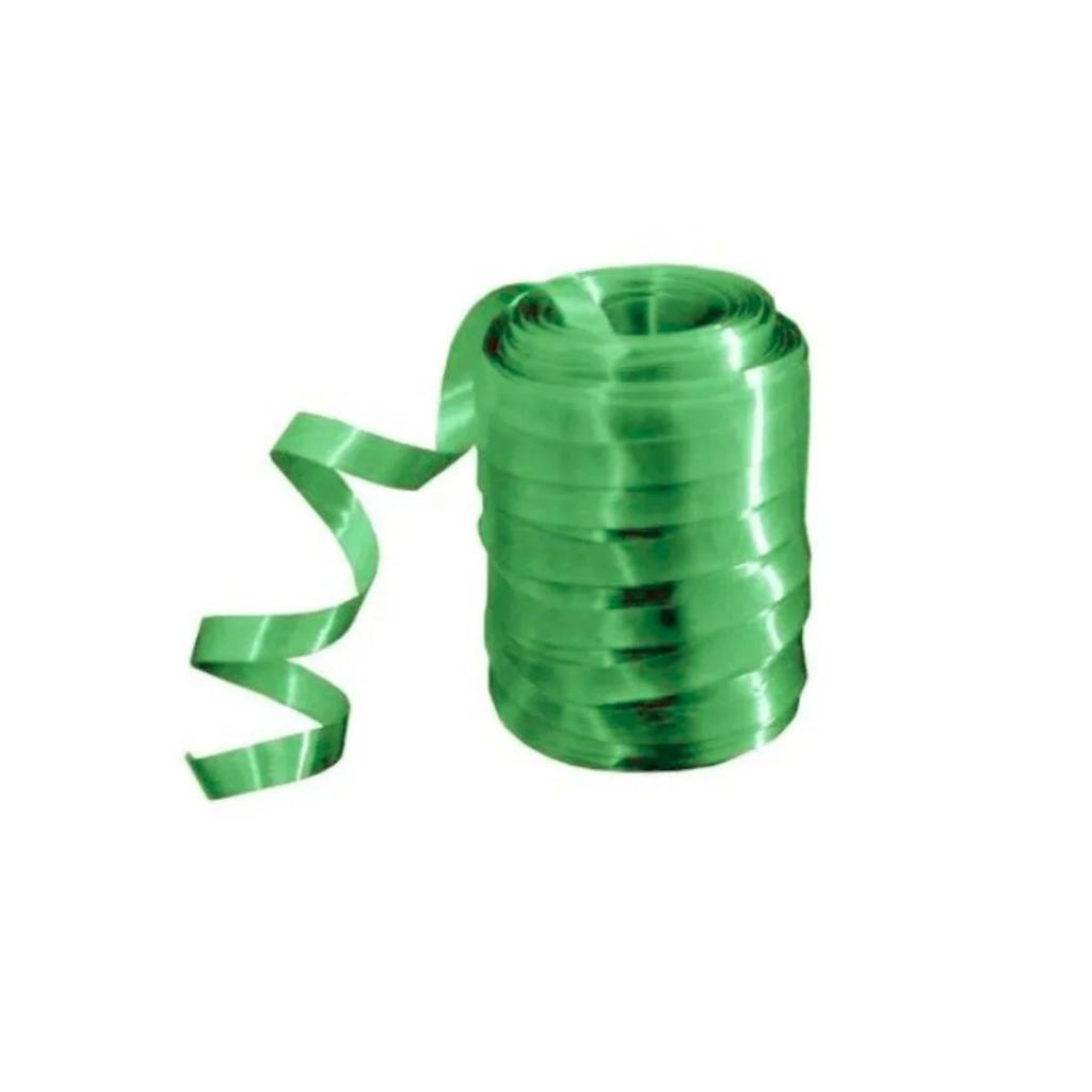 Rolo Fitilho Fita Verde Escuro - 5mm x 50m - EmFesta