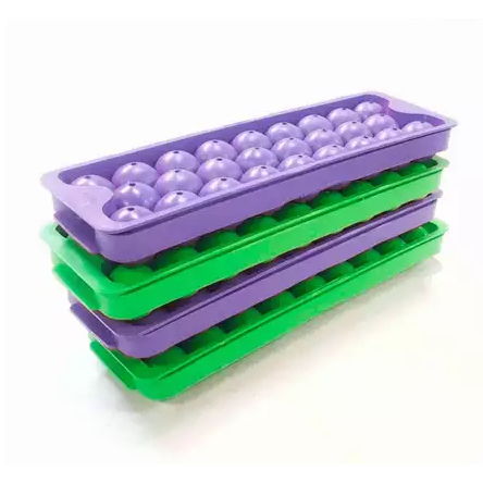 Kit Com 2 Formas Forminha de Gelo Redondo Gelo Tipo Bolinhas Super Resistente em Oferta na Shopee