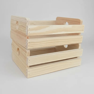 Kit 2 Caixote Cesta Pinus 24x17x9 Café da manhã Presente Mulheres Mães em Oferta na Shopee