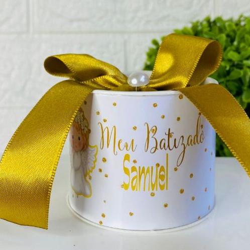 KIT Tubolata Personalizada 5x6 cm Batizado  Maternidade Lembrancinha Brinde festa infantil aniversário