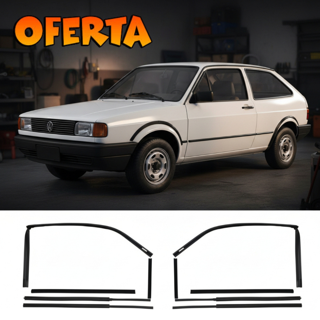 Jogo Canaletas C/ Pestana Gol Quadrado Mod Original