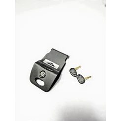 Fechadura Completa Baú Givi E45 45 Litros E47 47 Litros Fume