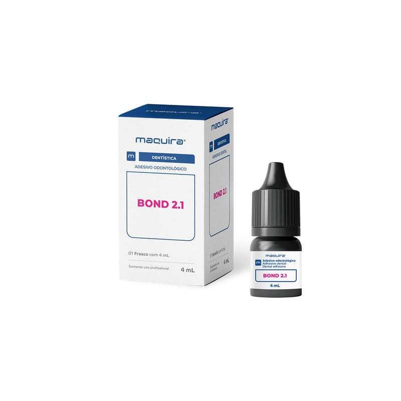 Adesivo Odontológico Bond 2.1 Maquira  - Cola Facetas, Lentes, Resinas Compostas, Coroas, Próteses Fixas em Oferta na Shopee