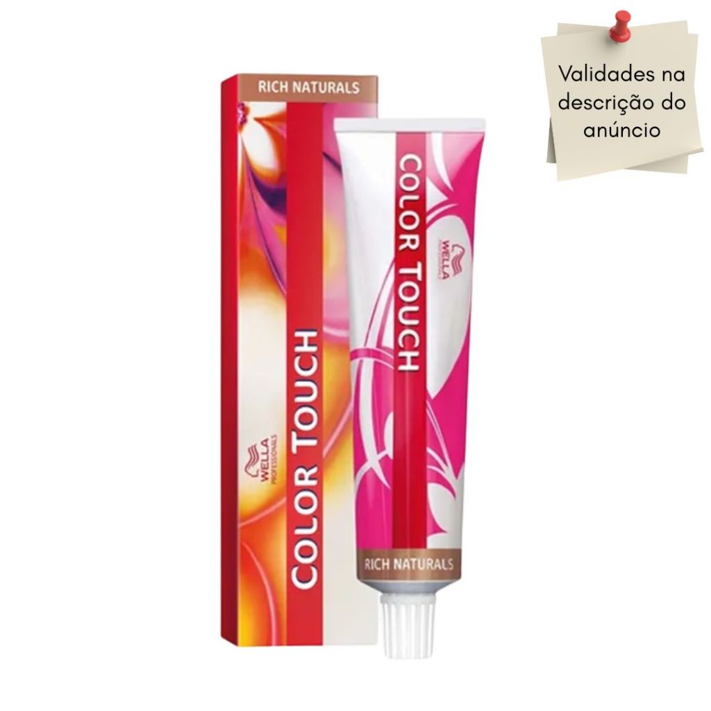 Coloração Color Touch 60ml - Wella Professionals em Oferta na Shopee