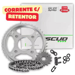Kit Relação Titan 160 Cg 160 Titan Start Fan160 Retentor Scud
