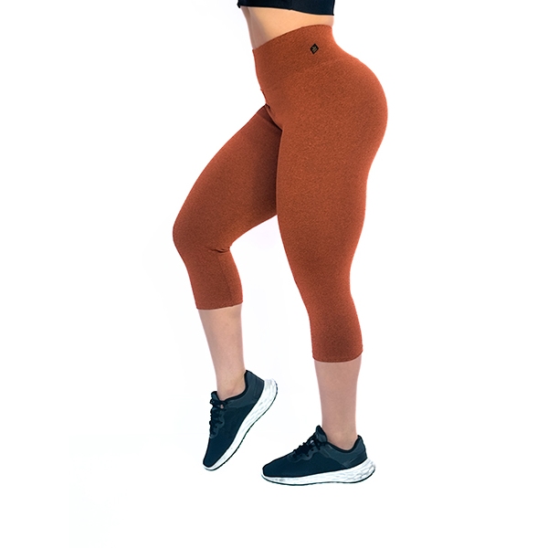 Kit 3 Corsario Capri Esportivo Academia Fitness Modeladora Cintura Alta