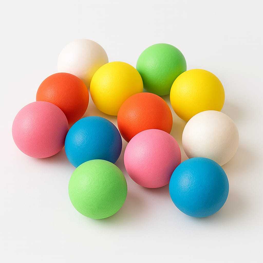 Bolinhas Colorida Modelo Ping Pong - Brinquedo>Artesanato>Atividades Lúdicas>Recreação em Oferta na Shopee