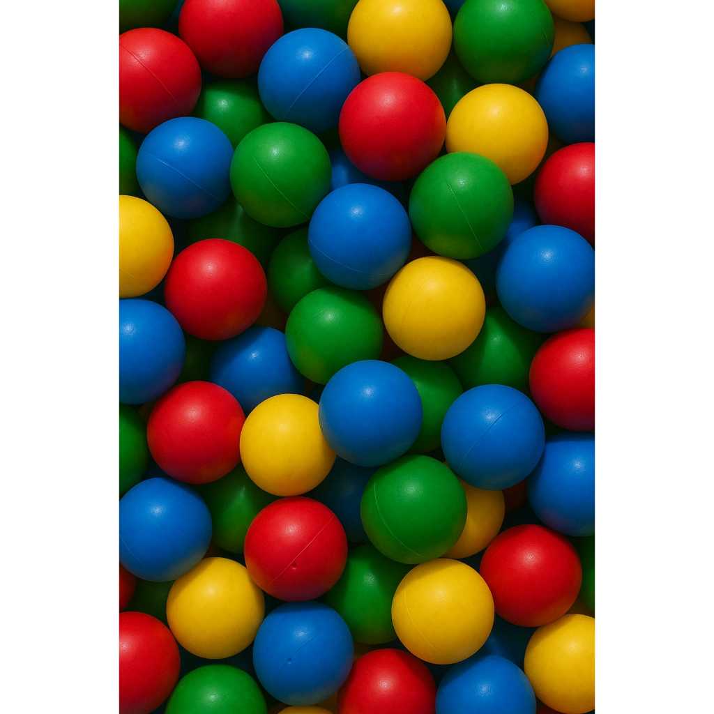 Bolinhas Colorida Modelo Ping Pong - Brinquedo>Artesanato>Atividades Lúdicas>Recreação — imagem 2 de 2