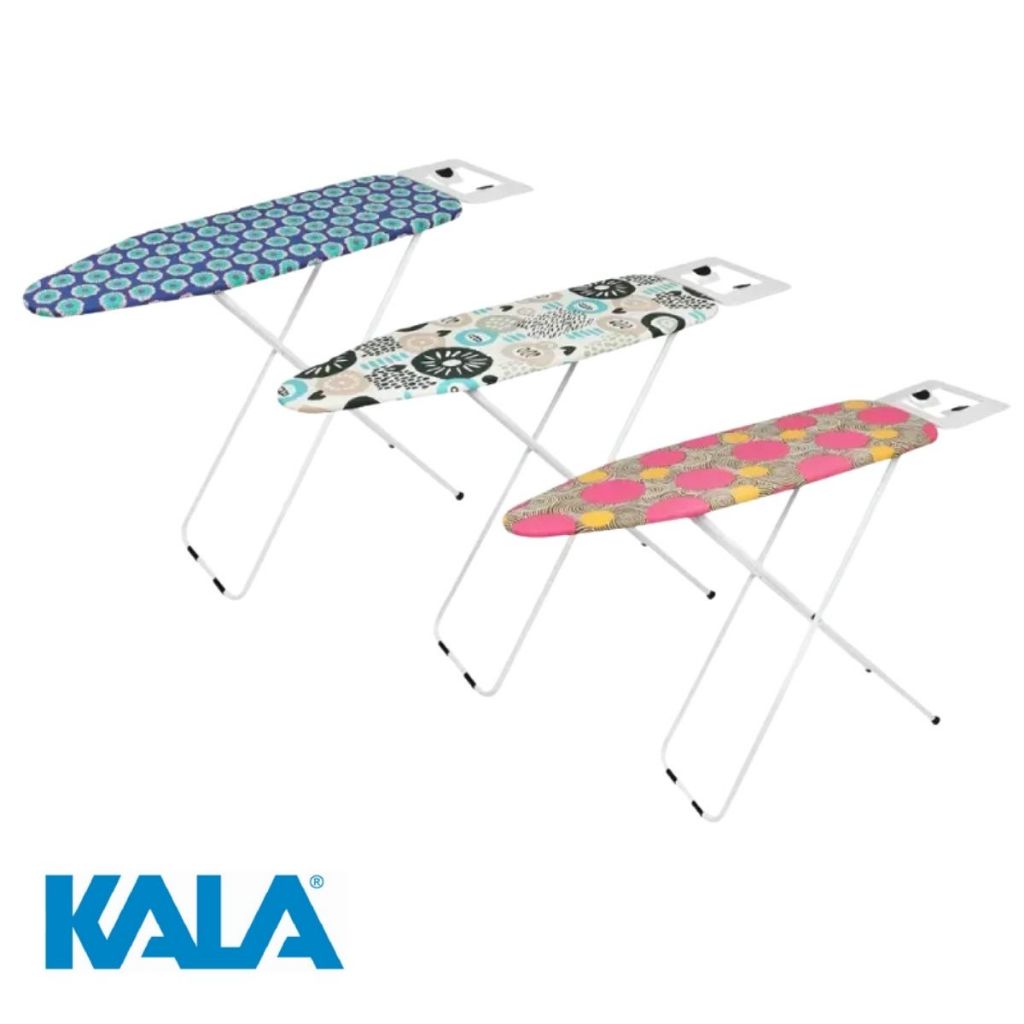 Mesa de Passar Roupas Kala Três cores Estrutura Firme e Compacta, Dobrável e Portátil