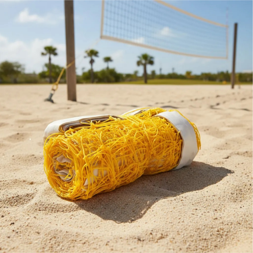 REDE PETECA 5 METROS 1 FAIXA + 2 PETECAS COLORIDAS + CABO DE AÇO