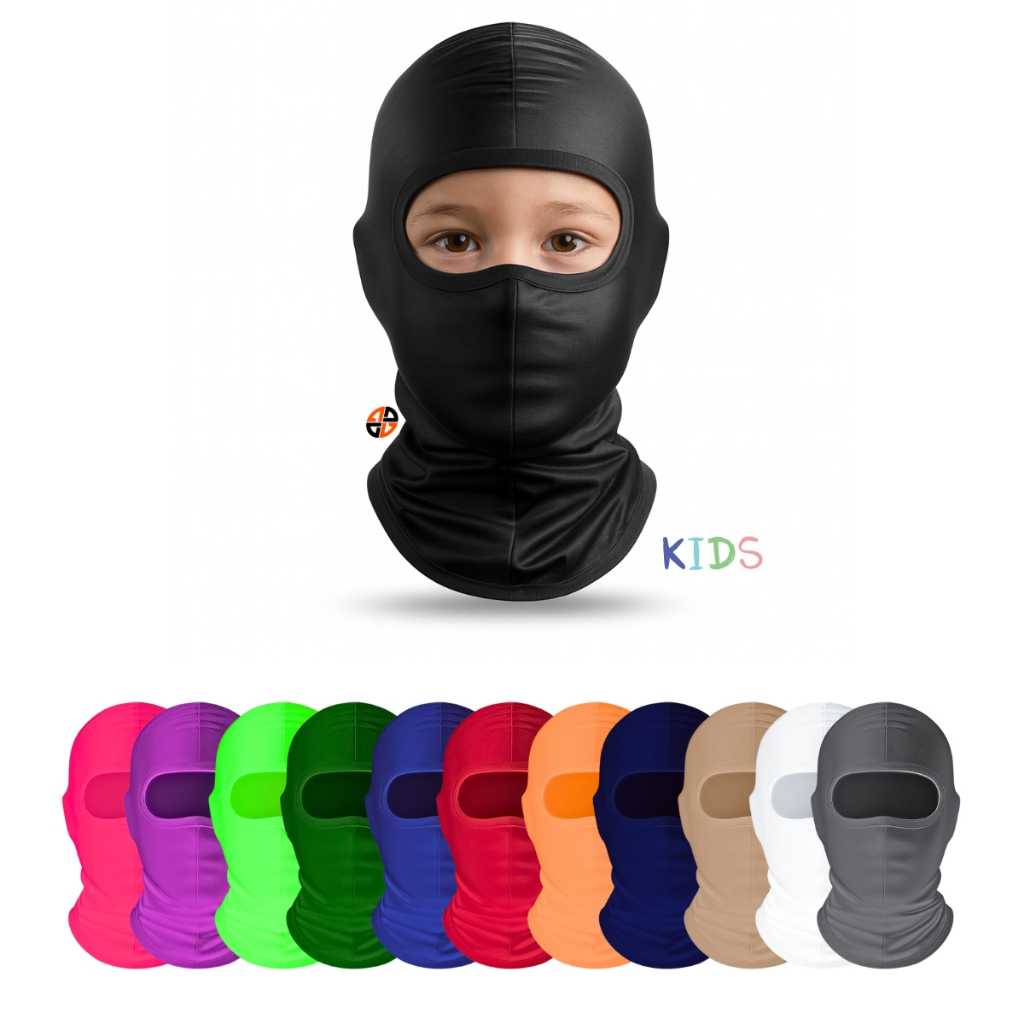 Touca Balaclava Infantil ADSTORE Mascara em diversas cores em Oferta na Shopee