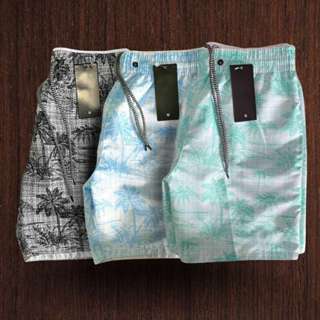 Kit c/ 3 Shorts Tactel Masculino Mauricinho Adulto Praia Piscina Academia Bermuda Verão Secagem Rápida em Oferta na Shopee