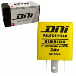Relé de Pisca 24v Hibrido Lanternas de Lâmpadas de LED e Comuns Original DNI1113