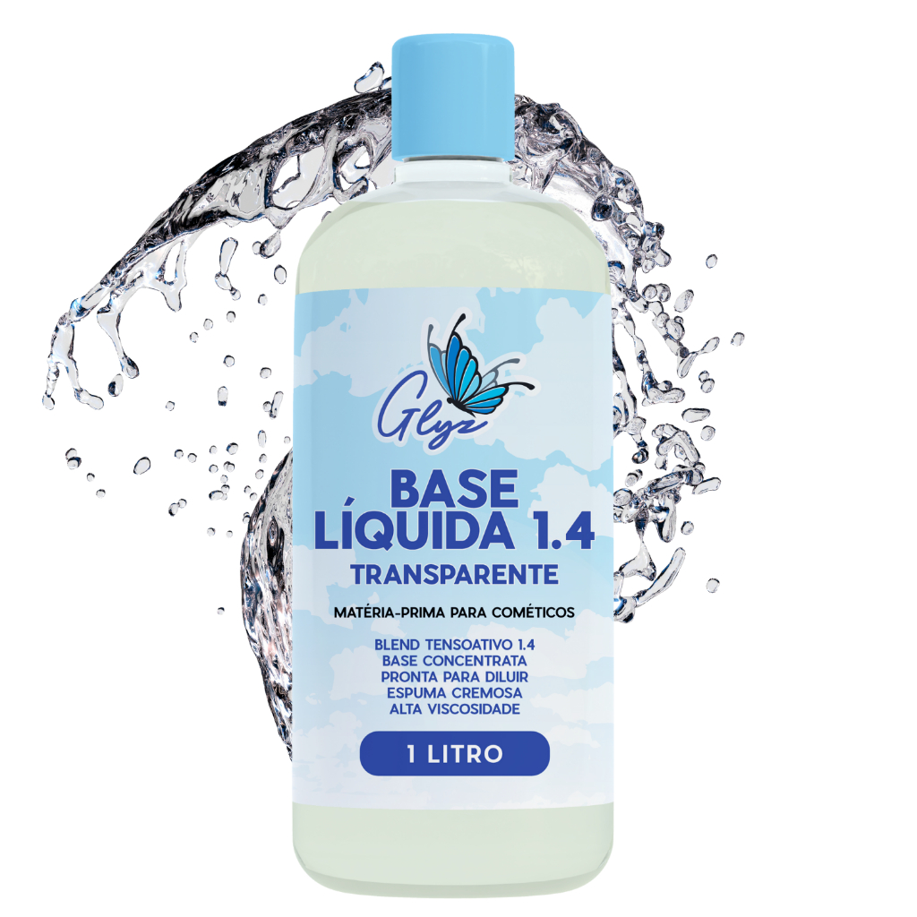 Base Transparente Líquida Glyz: qualidade natural para cosméticos artesanais