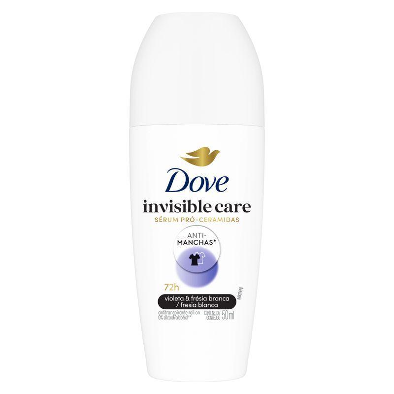 Desodorante Antitranspirante Roll-On Dove Invisible Dry 50ml em Oferta na Shopee