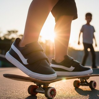 Tenis Infantil Menino Unissex Old School Preto Macio Antiderrapante em Oferta na Shopee