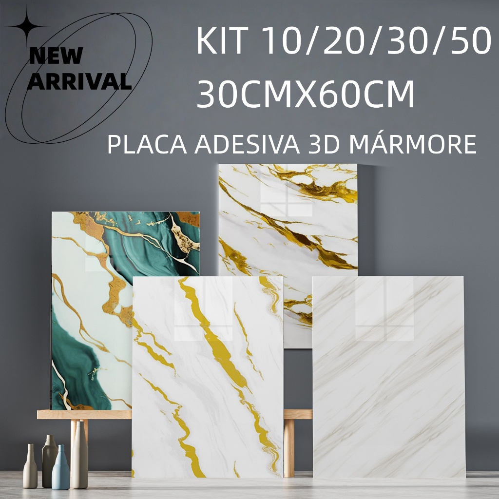 Placa 3d Autocolante Pvc: Onde Comprar | BuscaProdutos