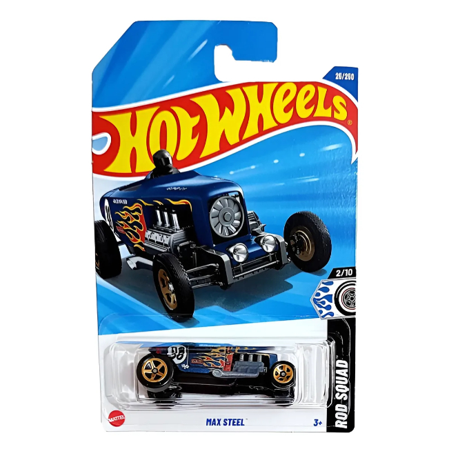 Hot Wheels Mattel Max Steel (lote A - 2025) Azul