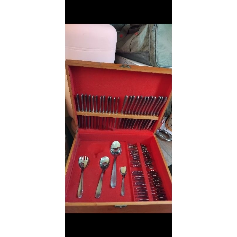 faqueiro hércules inox antigo