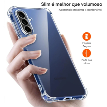 Kit Capa Transparente Anti Impacto + Pelicula 3D ou Só Capinha para Samsung Galaxy A17